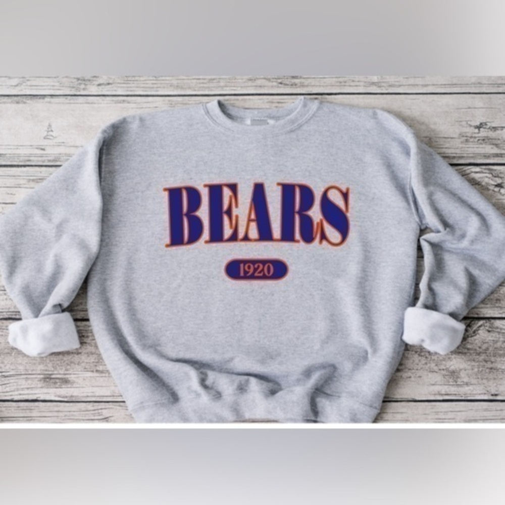 Bears Offset Crewneck